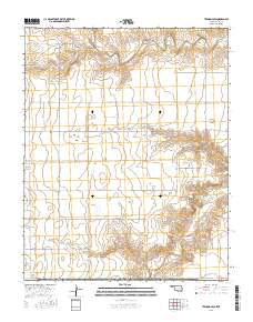 Texhoma SW 2016 topographic map thumbnail