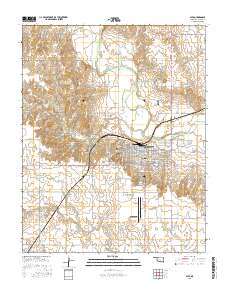 Alva 2016 topographic map thumbnail