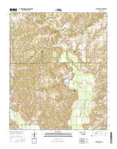 Healdton SE 2016 topographic map thumbnail