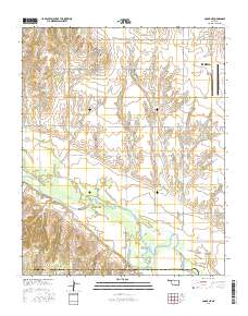 Cogar NE 2016 topographic map thumbnail