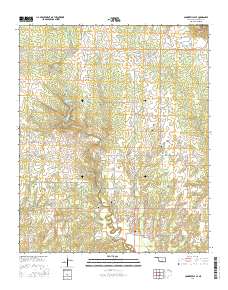 Connerville SE 2016 topographic map thumbnail