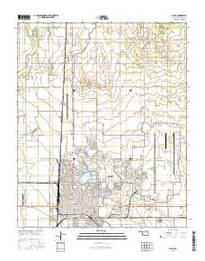 Altus 2016 topographic map thumbnail