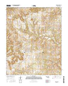 Wynona 2016 topographic map thumbnail