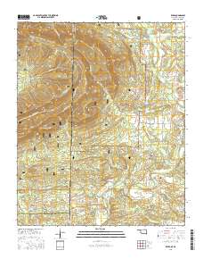 Zafra 2016 topographic map thumbnail