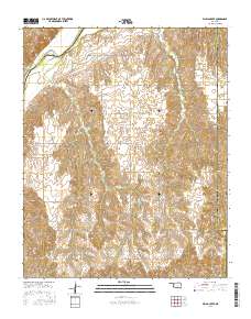 Flying Creek 2016 topographic map thumbnail