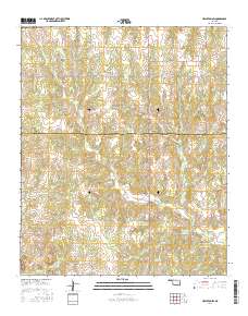 Healdton SW 2016 topographic map thumbnail