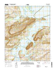 Keota 2016 topographic map thumbnail