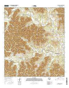 A Bar A Ranch 2016 topographic map thumbnail