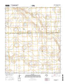Abernathy SW 2016 topographic map thumbnail