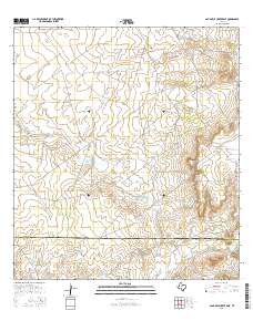 Agua Azul Creek East 2016 topographic map thumbnail