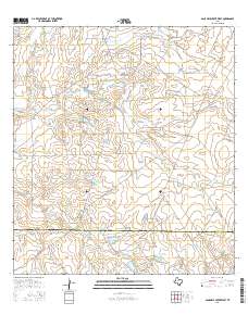 Agua Azul Creek West 2016 topographic map thumbnail