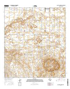 Agua Fria Mountain 2016 topographic map thumbnail