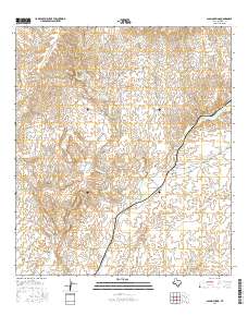 Alamo Spring 2016 topographic map thumbnail