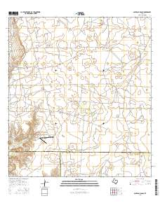 Albercas Ranch 2016 topographic map thumbnail