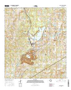 Alcoa Lake 2016 topographic map thumbnail