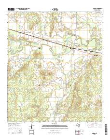 Algerita 2016 topographic map thumbnail