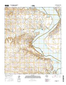 Allen Bend 2016 topographic map thumbnail