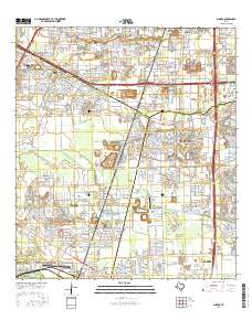 Almeda 2016 topographic map thumbnail