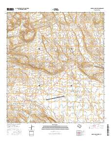 Amarilla Mountain 2016 topographic map thumbnail