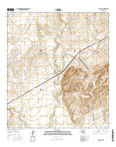 Anacacho 2016 topographic map thumbnail