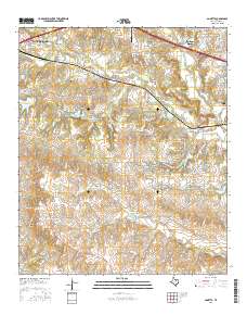 Annetta 2016 topographic map thumbnail