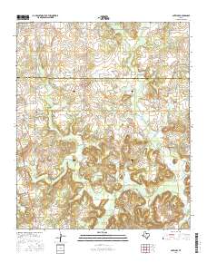 Antelope 2016 topographic map thumbnail