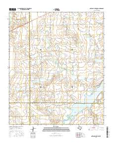 Antelope Creek NW 2016 topographic map thumbnail