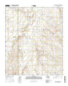 Antelope Creek SW 2016 topographic map thumbnail