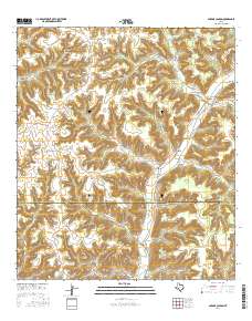 Antone Canyon 2016 topographic map thumbnail