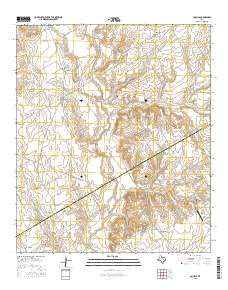 Aquilla 2016 topographic map thumbnail