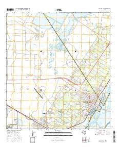 Aransas Pass 2016 topographic map thumbnail