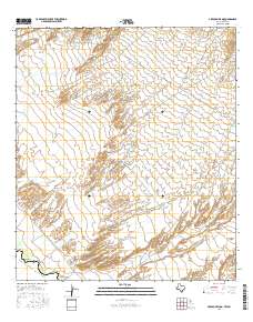 Arroyo Melado 2016 topographic map thumbnail