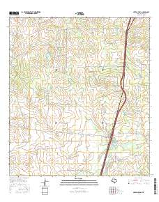 Artesia Wells 2016 topographic map thumbnail