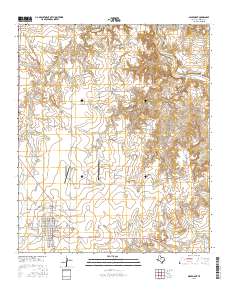 Aspermont 2016 topographic map thumbnail
