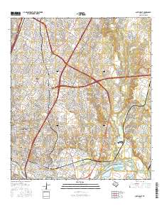Austin East 2016 topographic map thumbnail