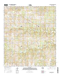 Bachelor Peak 2016 topographic map thumbnail