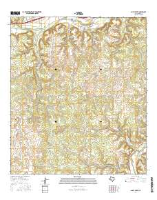 Bailey Creek 2016 topographic map thumbnail