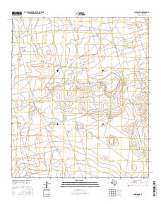 Baird Lake 2016 topographic map thumbnail