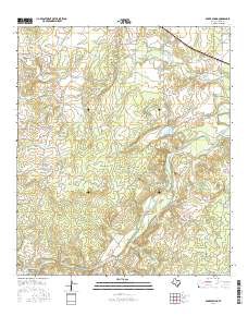 Baker Spring 2016 topographic map thumbnail