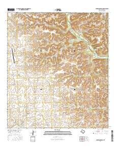 Bakers Crossing 2016 topographic map thumbnail