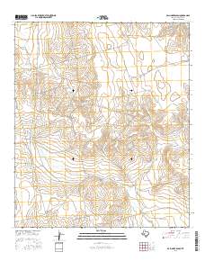 Ballinger Ranch 2016 topographic map thumbnail