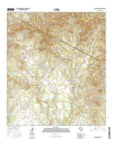 Bandera Pass 2016 topographic map thumbnail