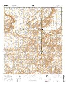Bandera Mesa South 2016 topographic map thumbnail