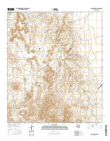 Bare Mountain 2016 topographic map thumbnail