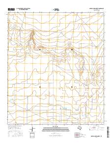 Barrilla Draw North 2016 topographic map thumbnail