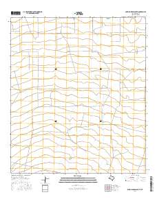 Barrilla Draw South 2016 topographic map thumbnail