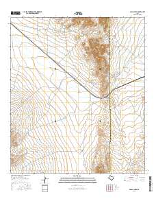Bass Canyon 2016 topographic map thumbnail