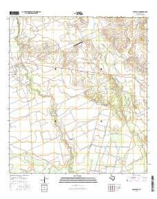Batesville 2016 topographic map thumbnail
