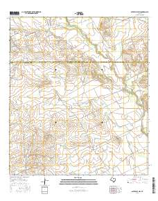 Batesville Hill 2016 topographic map thumbnail