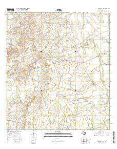 Batesville NW 2016 topographic map thumbnail
